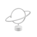 Trio R55370101 LED stolní svítidlo Planet 1x1,6W | 20lm | USB - bílá,