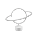 Trio R55370101 LED stolní svítidlo Planet 1x1,6W | 20lm | USB - bílá,