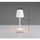 Trio TR55961131 LED stolní lampička DIAZ | 1,6W integrovaný LED zdroj