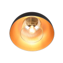 Trio R60811032 přisazené stropní svítidlo Punch 1x40W | E27 - černá