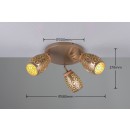 Trio TR61573365 bodové stropní svítidlo BIDAR E14