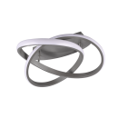 Trio R62051407 LED závěsné stropní svítidlo Course 1x18W | 2400lm | 4000K - stmívatelné, Dimmer Switch, matný nikl