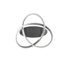 Trio R62051407 LED závěsné stropní svítidlo Course 1x18W | 2400lm | 4000K - stmívatelné, Dimmer Switch, matný nikl