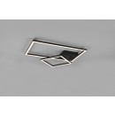 Trio R62642132 LED přisazené stropní svítidlo Padella 1x25W | 3000lm | 3000K - nastavitelné, 3 fázové stmívání, černá