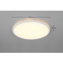Trio TR63011901 LED přisazené stropní svítidlo JOKO  | 22W integrovaný LED zdroj | 1x2700lm | 2700-6500K | stmívač | dálkové ovládání | bílá