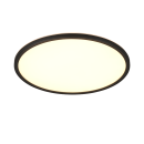 Trio TR63011902 LED přisazené stropní svítidlo JOKO | 22W integrovaný LED zdroj | 1x2700lm | 2700-6500K | stmívač | dálkové ovládání | černá