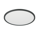 Trio TR63011902 LED přisazené stropní svítidlo JOKO | 22W integrovaný LED zdroj | 1x2700lm | 2700-6500K | stmívač | dálkové ovládání | černá