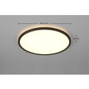 Trio TR63011902 LED přisazené stropní svítidlo JOKO | 22W integrovaný LED zdroj | 1x2700lm | 2700-6500K | stmívač | dálkové ovládání | černá