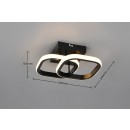 Trio R63531932 LED přisazené stropní svítidlo KASIA | 7W integrovaný LED zdroj | 800lm | 3000K