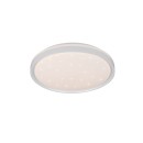 Trio R63581131 LED přisazené stropní svítidlo SOLIT | 14W integrovaný LED zdroj | 1800lm | 2700-6500K | rgb - barevné | stmívač | dálkové ovládání