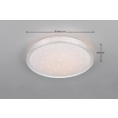 Trio TR64811101 LED přisazené stropní svítidlo VARDA | 24W integrovaný LED zdroj