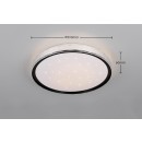 Trio TR64811102 LED přisazené stropní svítidlo VARDA | 24W integrovaný LED zdroj