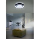 Trio R65041032 LED SMD inteligentní stropní svítidlo Mona 1x20W | 3000 - 6000 K | 2400lm - RGB, hvězdný efekt, stmívatelné, dálkové ovládání WiZ