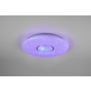Trio R65051000 LED stropní svítidlo Lia 1x20W | 2400lm | 3000-6000K | IP20 | RGBW - stmívatelné, nastavení teploty osvětlení, paměťová funkce, funkce nočního osvětlení, efekt hvězdné oblohy, technologie WiZ, bílá