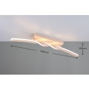 Trio TR65791166 LED přisazené stropní svítidlo GINKO | 18W integrovaný LED zdroj