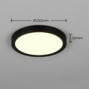Trio R65891132 LED přisazené stropní svítidlo DRACO | 18W integrovaný LED zdroj | 2300lm | 2300+3000+4000K | Trio - SwitchDimmer