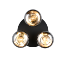 Trio TR66643054 přisazené stropní svítidlo DIVINA | 10W E14 | kouřová