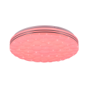 Trio R67131100 LED stropní svítidlo Tiger 1x22W | 2500lm | 2700-6000K | RGB - dálkové ovládání, noční režim, stmívatelné, třpytivý efekt, bílá