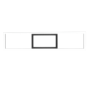 Trio R67172132 LED přisazené stropní sívitdlo Rigido 1x22W | 2800lm | 2700-6000K - dálkové ovládání, stmívatelné, paměťová funkce, černá