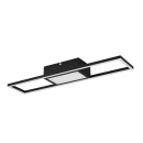 Trio R67172132 LED přisazené stropní sívitdlo Rigido 1x22W | 2800lm | 2700-6000K - dálkové ovládání, stmívatelné, paměťová funkce, černá