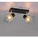 Trio R81382080 bodové stropní svítidlo Ardon | 2x10W E14