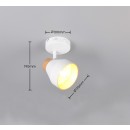 Trio TR81921731 bodové nástěnné svítidlo VALENTIN E14
