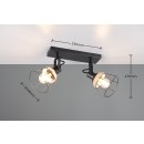 Trio TR86232032 bodové stropní svítidlo JEROME E27