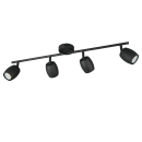 Trio TR86264032 bodové stropní svítidlo NANCY  | 35W GU10 | černá