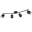 Trio TR86264032 bodové stropní svítidlo NANCY  | 35W GU10 | černá