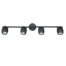 Trio TR86264032 bodové stropní svítidlo NANCY  | 35W GU10 | černá