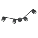 Trio TR86264032 bodové stropní svítidlo NANCY  | 35W GU10 | černá