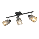 Trio TR86423032 bodové stropní svítidlo JACK | 10W E27 | černá | kouřová