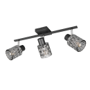 Trio TR86423032 bodové stropní svítidlo JACK | 10W E27 | černá | kouřová