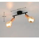 Trio R86682035 bodové stropní svítidlo LAMEGO | 10W E27