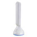Rabalux 1515 LED stolní svítidlo Justin 1x4W | 253lm | 4000K - LCD displej, USB, bílá