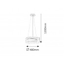 RABALUX 2245 Berbera závěsné svítidlo E27 3x60W