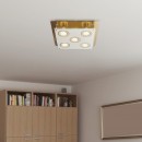RABALUX 2253 Naomi stropní svítidlo LED GU10 5x5W bronz