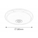 Rabalux 2498 GABRIEL stropní svítidlo se senzorem LED 12W = 720lm 4000K