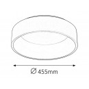 Rabalux 2507 LED stropní svítidlo Adeline 1x26W | 1500lm | 4000K - matná bílá