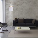 RABALUX 2529 Monica textilní stojanové svítidlo E27 60W bílá/chrom