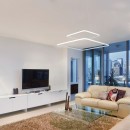 Rabalux 2546 LED závěsné stropní svítidlo Donatella 1x65W | 4777lm | 4000K - bílá