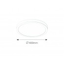 Rabalux 2662 LED zápustné a přisazené stropní svítidlo Lois 1x36W | 2500lm | 3000K - saténový chrom