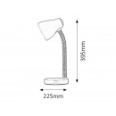 Rabalux 4174 LED stolní svítidlo Vincent 1x5W | E27 | 400lm | 3000K - modrá, bílá