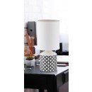 RABALUX 4398 Sophie textilní lampička E14 1x40W bílá