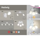Rabalux 5623 LED stropní bodové svítidlo Hedwig 2x4W | 2x350lm | 2700-5000K