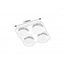 Rabalux 5664 LED přisazené stropní svítidlo Hilary 20W | 1600lm | 4000K