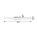 Rabalux 5781 LED nástěnné svítidlo do koupelny Bastian 13W | 1120lm | 4000K | IP44