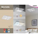Rabalux 5859 LED přisazené stropní svítidlo Montelle 56W | 2393lm | 2700-5500K - bílé