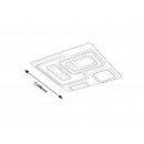 Rabalux 5859 LED přisazené stropní svítidlo Montelle 56W | 2393lm | 2700-5500K - bílé