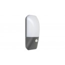 Rabalux 7997 LED venkovní ​​nástěnné svítidlo s pohybovým čidlem Ecuador 1x11W | 800lm | 4000K | IP54 - antracit